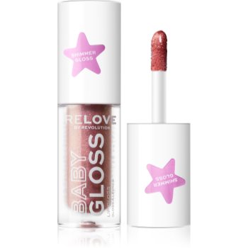 Revolution Relove Baby Gloss Shimmer Luciu de Buze sclipitor - imagine 2